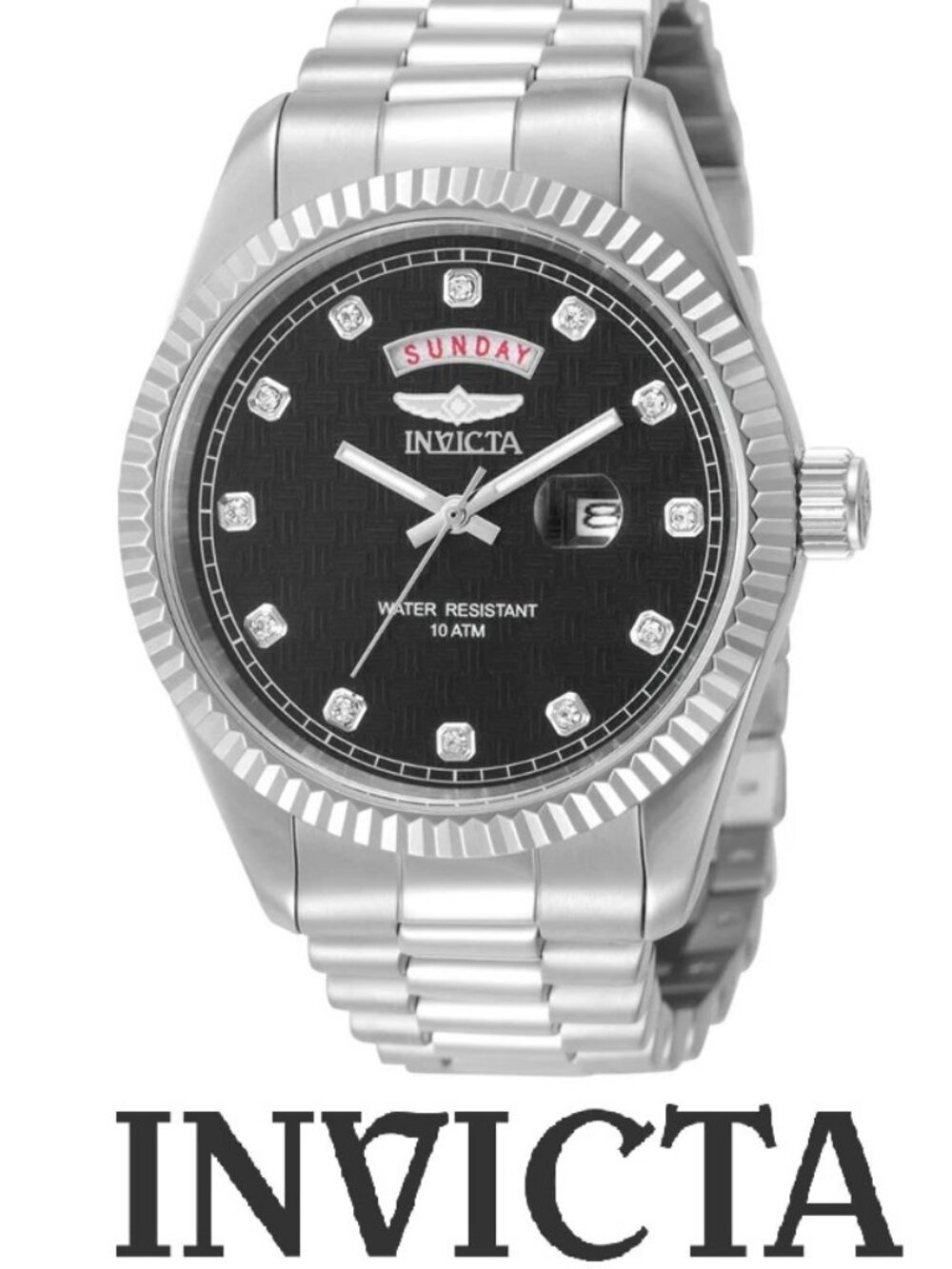 $249 Invicta Specialty Striad Command Men Steel Black 43mm Qurtz Watch 51042 NIB